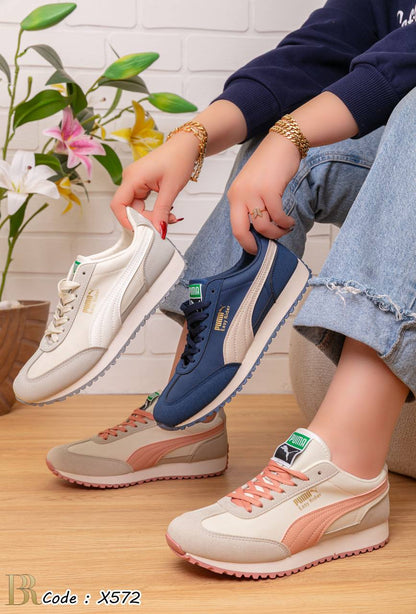 كوتشي PUMA مستورد ترندي مووت 🤍✨