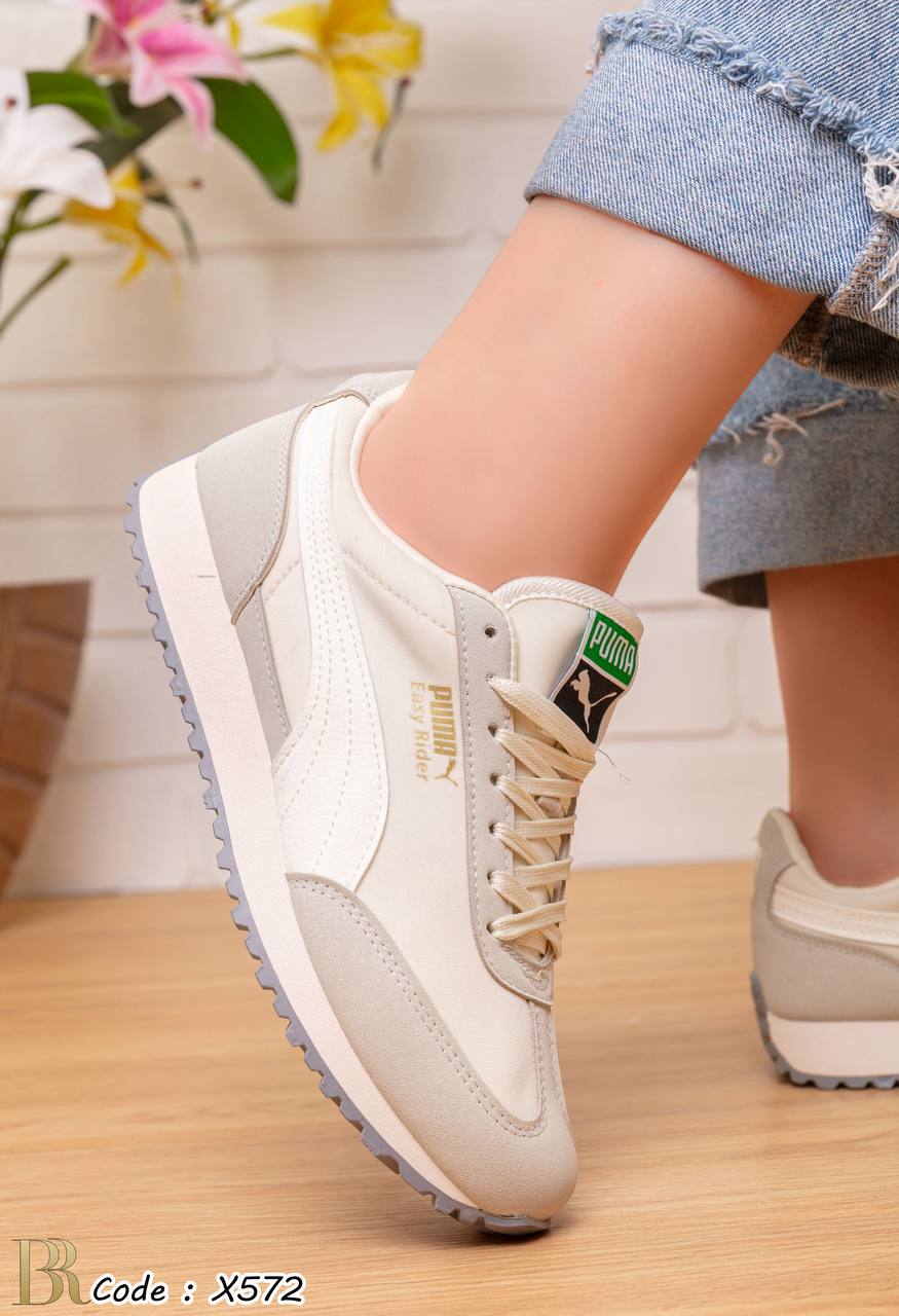 كوتشي PUMA مستورد ترندي مووت 🤍✨